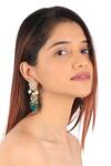 Riana Jewellery_White Pearl And Bead Multistrand Choker Necklace Set _Online_at_Aza_Fashions