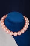 Shop_Totapari_Pink Pearls Embellished Cocktail Necklace _at_Aza_Fashions