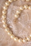 Totapari_Gold Plated Stone Glow Pearl Necklace _Online_at_Aza_Fashions