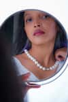 Buy_Totapari_White Ava Pearl Necklace _at_Aza_Fashions