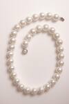 Shop_Totapari_White Ava Pearl Necklace _at_Aza_Fashions