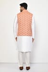 Shop_Arihant Rai Sinha_White Silk Plain Solid Draped Churidar _at_Aza_Fashions