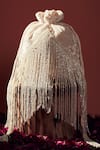 Buy_Aamli_Off White Cutdana Gulli Fringe Embellished Potli Bag _at_Aza_Fashions