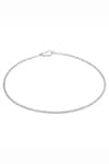 Buy_Sangeeta Boochra_Silver Plated Textured Oxidized Wired Hasli Necklace _Online_at_Aza_Fashions