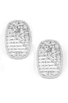 Shop_Sangeeta Boochra_Silver Plated Crystals Tasmin Stone Studded Earrings _Online_at_Aza_Fashions