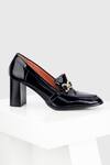Shop_Oroh_Black Chains Isabella Embellished Court Shoe _at_Aza_Fashions