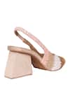 Buy_Veruschka by Payal Kothari_Cream Sequins Margaret Embellished Heels_Online_at_Aza_Fashions