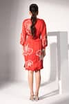 Shop_Nayantara Couture_Orange Dress Viscose Satin Organza Embroidered Aurelia Pleated _at_Aza_Fashions
