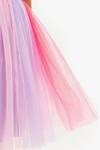 A Little Fable_Multi Color Tulle, Polyester Sequins Rainbow Unicorn Dress _Online_at_Aza_Fashions