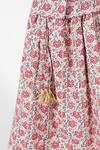 A Little Fable_Multi Color Cotton Tassels Samode Hand Block Print Lehenga Set _Online_at_Aza_Fashions