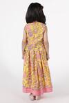 Shop_A Little Fable_Multi Color 100% Cotton Hand Block Print Floral Sanganer Lehenga Set _at_Aza_Fashions