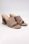 Buy_Heel Your Sole_Beige Plain Kiko Striped Piping Strap Heels _at_Aza_Fashions
