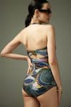 Shop_Tizzi_Multi Color Wonder Fabric Printed Abstract Sweetheart Plegm Monokini  _at_Aza_Fashions