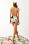 Shop_Tizzi_Multi Color Wonder Fabric Printed Abstract Edifice Bikini Set  _at_Aza_Fashions