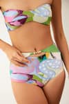 Buy_Tizzi_Multi Color Wonder Fabric Printed Abstract Edifice Bikini Set  _Online_at_Aza_Fashions