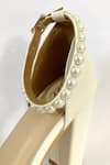 Shop_Ciel_White Pearl Moonstone Embellished Heels _Online_at_Aza_Fashions