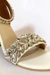 Ciel_White Crystals Zircon Embellished Heels _Online_at_Aza_Fashions