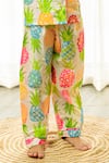 Buy_Fairies Forever_White Cotton Pineapple Print Top With Pant _Online_at_Aza_Fashions