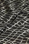 Shop_Abraham & Thakore_Black Brocade Lattice And Checkered Pattern Palazzo  _Online_at_Aza_Fashions