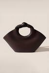 Shop_Pine and Drew_Brown Plain Olivia Tote_at_Aza_Fashions