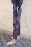 Buy_Ayaka_Blue Viscose Tabby Stripe Carly Pattern Pant _Online_at_Aza_Fashions
