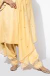 Nemaani Yellow Modal, Satin, Muslin Embroidery, Mirrors Round And Thread Kurta Salwar Set Online at Aza Fashions Nemaani_Yellow Modal, Satin, Muslin Embroidery, Mirrors Round And Thread Kurta Salwar Set _Online_at_Aza_Fashions