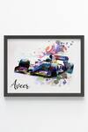 Shop My Kids Wall Black Engineered Wood Formula 1 Racer Personalized Framed Wall Art at Aza Fashions Shop_My Kids Wall_Black Engineered Wood Formula 1 Racer Personalized Framed Wall Art_at_Aza_Fashions