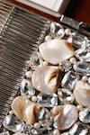 Buy_The Tan Clan_Silver Crystals, Pearls Daniya Mother Of Embellished Clutch _Online_at_Aza_Fashions