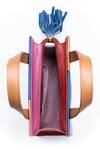 Shop_Born Flash_Multi Color Tassels Prisma Leather Bag_Online_at_Aza_Fashions