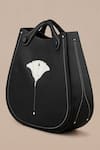 Shop_Ampm_Black Judy Bloom Tote Bag _Online_at_Aza_Fashions