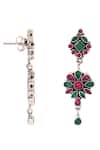 Buy_Noor_Multi Color Cutdana Embellished Dangler Earrings_Online_at_Aza_Fashions