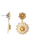 Buy_Noor_Silver Plated Floral-shaped Dangler Earrings_Online_at_Aza_Fashions