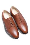 Buy_Dmodot_Brown Derbo Bruno Oxford Shoes_at_Aza_Fashions