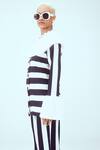 Shop_Mai Tai_White Stripe Pattern Shawl Collar Jacket  _Online_at_Aza_Fashions