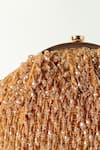 Buy_THE TAN CLAN_Gold Crystals Rosa Beaded Fringe Embellished Potli Bag_Online_at_Aza_Fashions