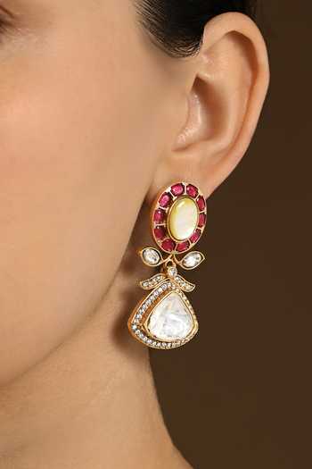 Radiant Green Kundan Ensemble