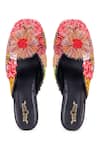 Buy_5Elements_Multi Color Thread Inaayat Embroidered Mule Heels 