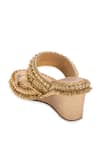 Shop_5Elements_Gold Ghungroo Asteria Embellished Kolhapuri Wedges _Online_at_Aza_Fashions