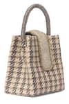 Buy_ETCETERA_Beige Embellished Sparkle Sand Mini Tote Bag _Online_at_Aza_Fashions