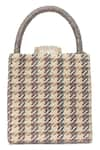 Shop_ETCETERA_Beige Embellished Sparkle Sand Mini Tote Bag _Online_at_Aza_Fashions