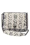 Buy_ETCETERA_White Cloud Cotton Shoulder Bag _at_Aza_Fashions