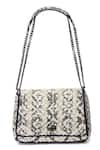 Shop_ETCETERA_White Cloud Cotton Shoulder Bag _at_Aza_Fashions