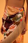 Buy_Tizzi_Beige Chiffon Satin Printed Abstract Vanessa Skirt _Online_at_Aza_Fashions