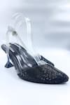 Buy_Elviraa By Pranali A Oswal_Black Rhinestone Embellished Pumps _at_Aza_Fashions