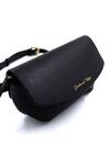 Shop_S&N By Shantnu Nikhil_Black Rebelle Sling Bag_Online_at_Aza_Fashions