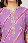 Buy_HOUSE OF SUPRIYA_Purple Kurta And Dupatta Silk Georgette Digital Printed Sharara Set _Online_at_Aza_Fashions