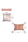 Buy_ODE & CLOE_Off White Cotton Embroidery Hoop And Printed 5 Pcs Cushion Covers _Online_at_Aza_Fashions