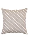 Shop_ODE & CLOE_Off White Cotton Diagonal Dori And Floral Embroidered 3 Pcs Cushion Covers _Online_at_Aza_Fashions