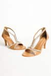Shop_The Alter_Brown Rhinestones Angela Embellished Stilettos _at_Aza_Fashions