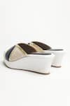 Buy_The Alter_White Madison Mule Wedges _Online_at_Aza_Fashions